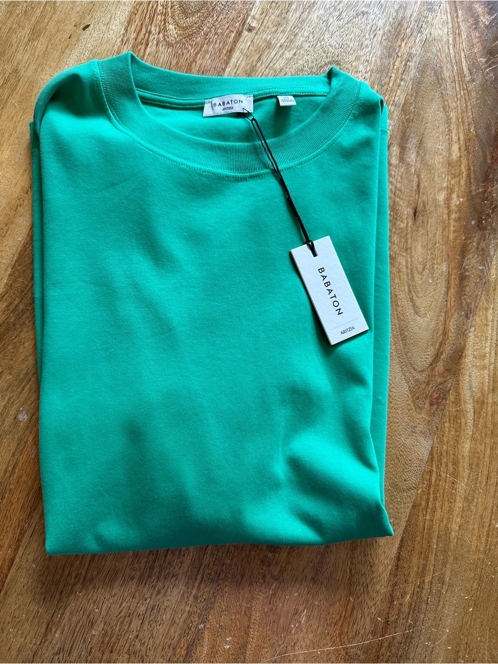 NWT- Aritzia - Babaton oversized t shirt in kelly green